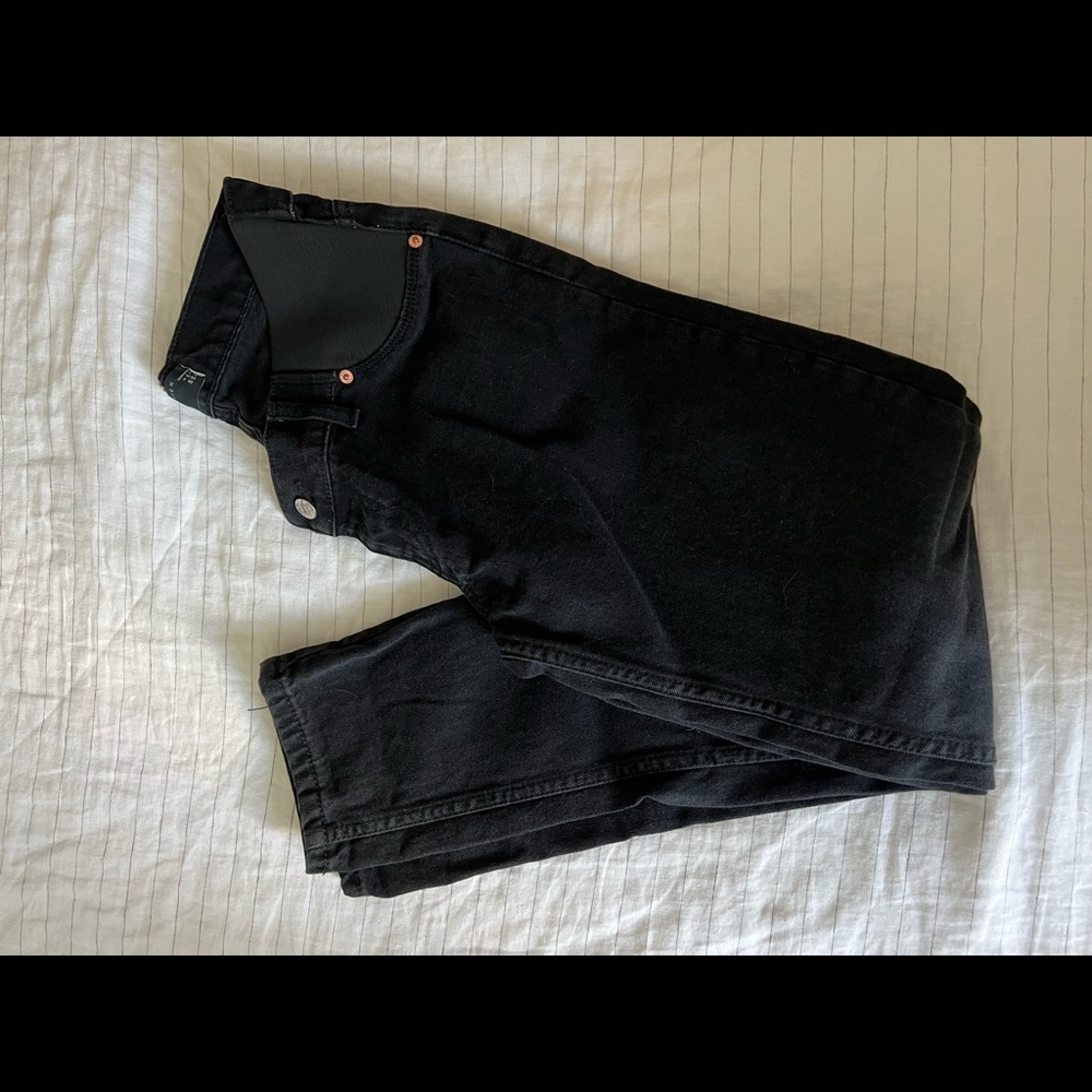 ASOS Maternity black jeans